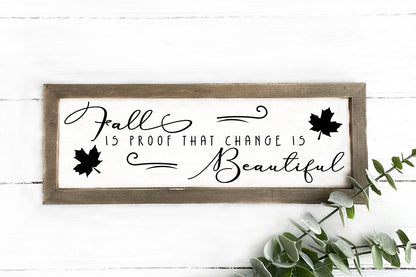 Fall Farmhouse Sign SVG Bundle