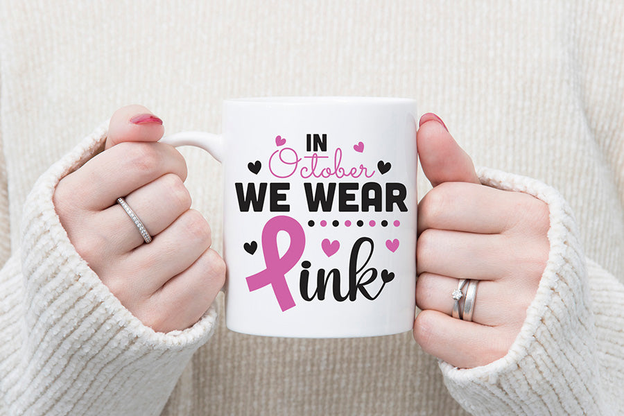 Breast Cancer Awareness SVG Bundle Vol.4