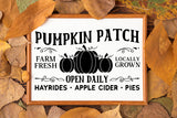 Vintage Fall Sign SVG Bundle