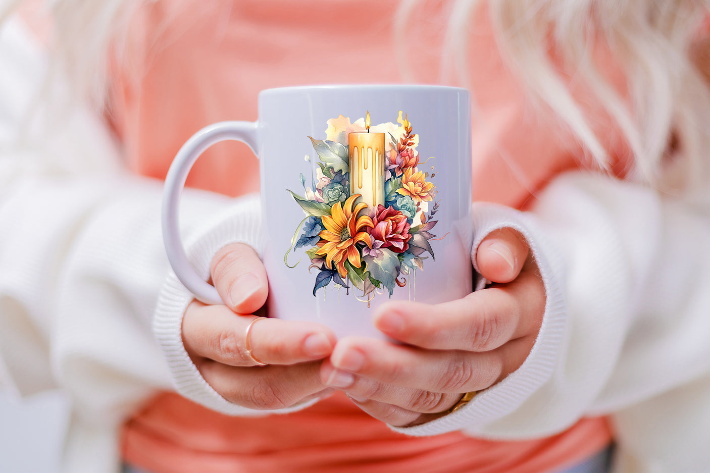 Fairy Candle Flower Sublimation Bundle