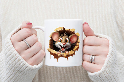 Funny Mouse Sublimation Clipart Bundle