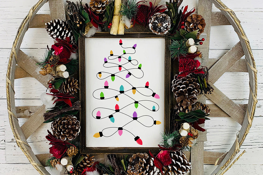 Christmas Lights Clipart Bundle