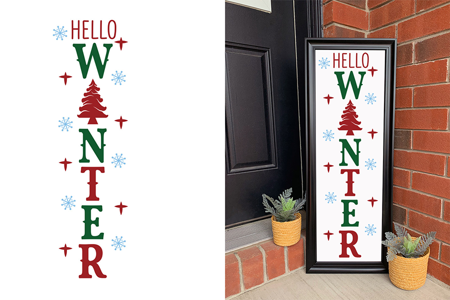 Christmas Porch Sign SVG Bundle Vol.2