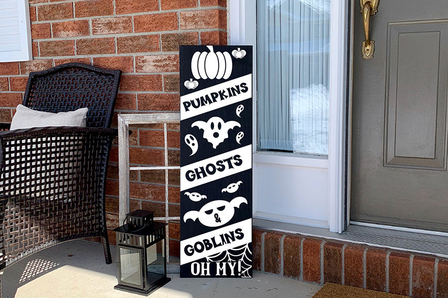 Halloween Porch Sign SVG Bundle Vol.4