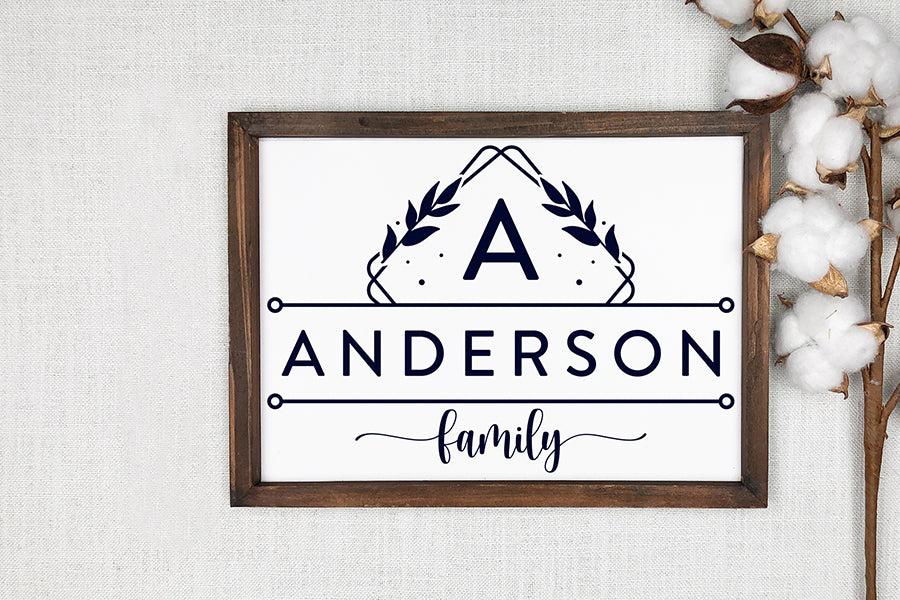 Family Monogram SVG Bundle Vol.2