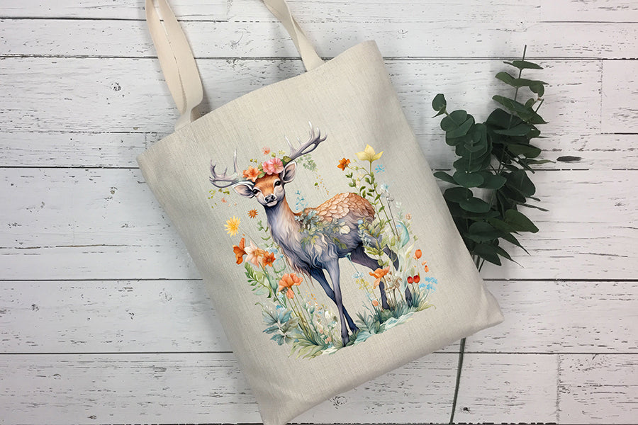 Fairy Deer Watercolor Sublimation Bundle