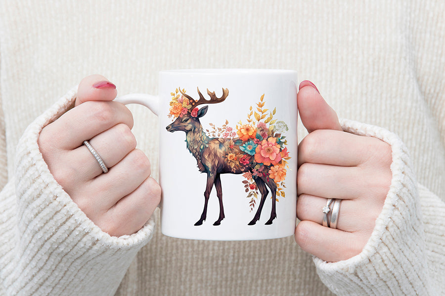 Fairy Deer Watercolor Sublimation Bundle