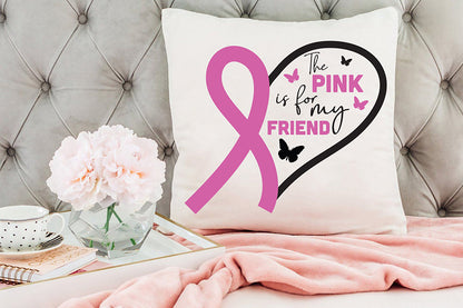 Breast Cancer Awareness SVG Bundle Vol.4