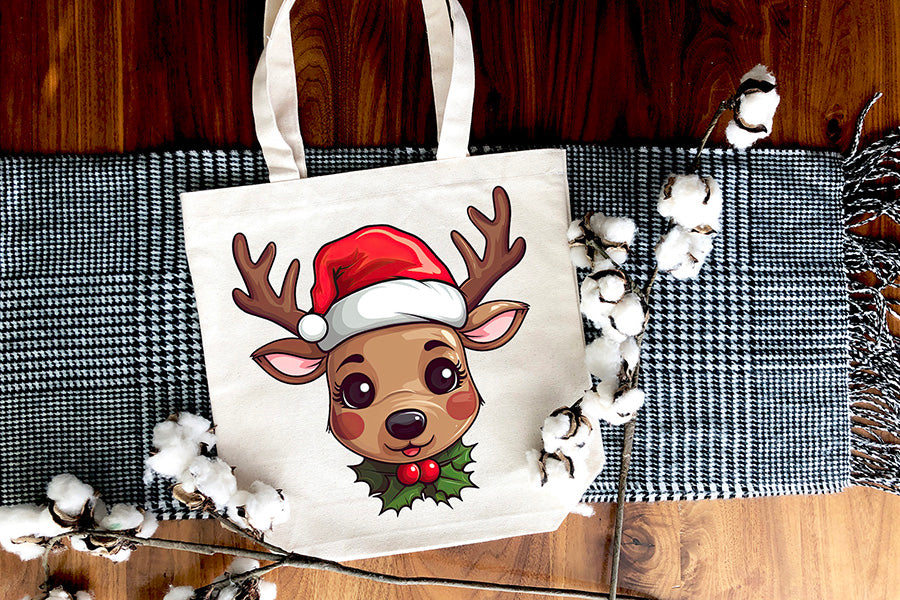 Christmas Reindeer Sublimation Clipart