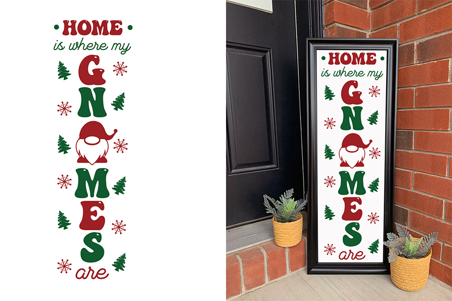 Christmas Porch Sign SVG Bundle Vol.2