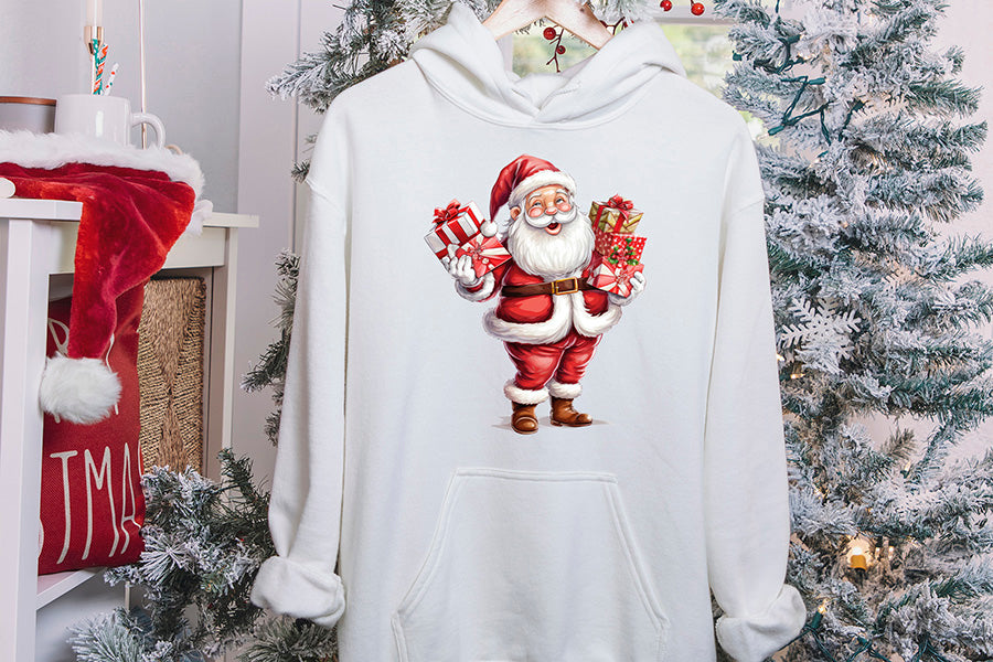 Santa Claus Sublimation Clipart Bundle