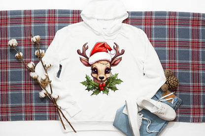 Christmas Reindeer Sublimation Clipart