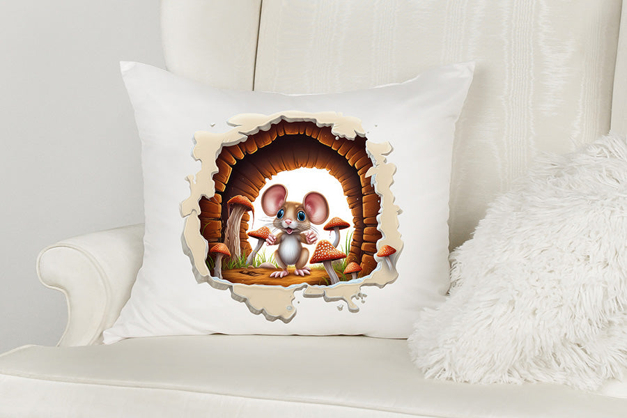 Funny Mouse Sublimation Clipart Bundle