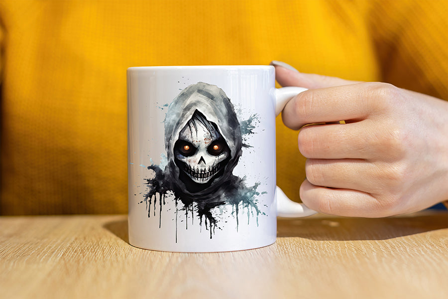 Halloween Watercolor Sublimation Clipart Bundle