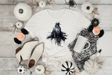 Halloween Watercolor Sublimation Clipart Bundle