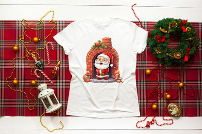 Santa Claus Sublimation Clipart Bundle