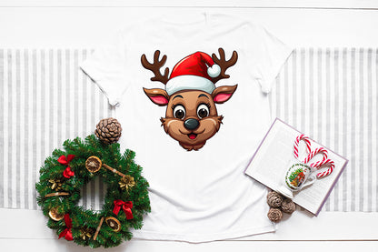 Christmas Reindeer Sublimation Clipart