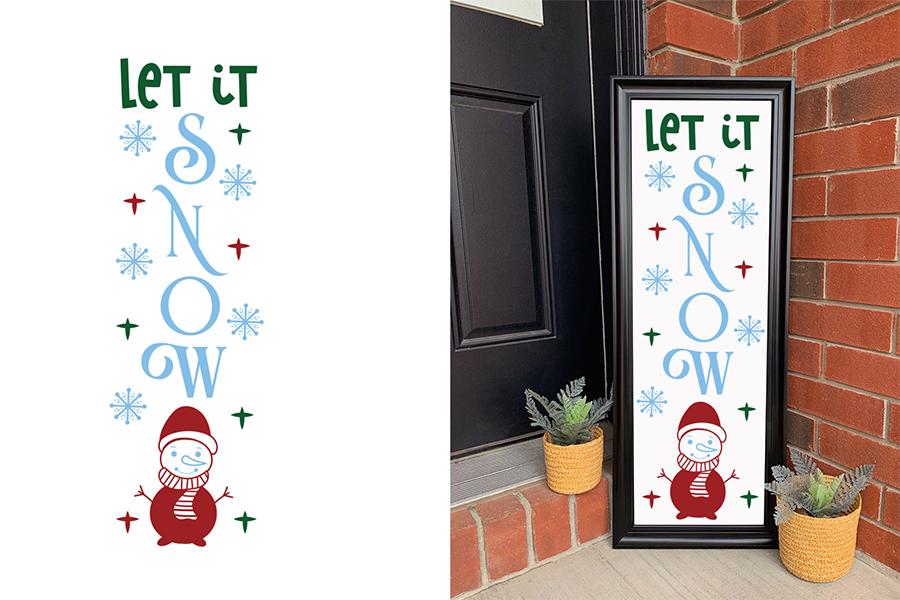 Christmas Porch Sign SVG Bundle Vol.2