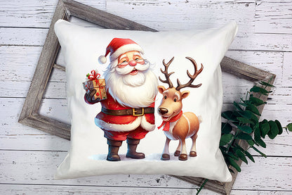 Santa Claus Sublimation Clipart Bundle