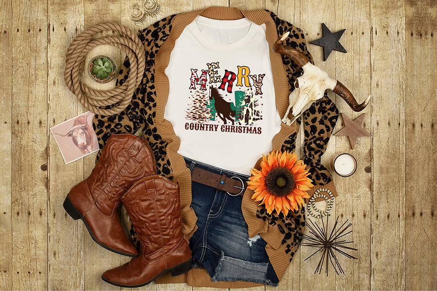 Western Christmas Sublimation Bundle