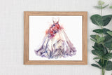 Wedding Watercolor Sublimation Clipart Bundle