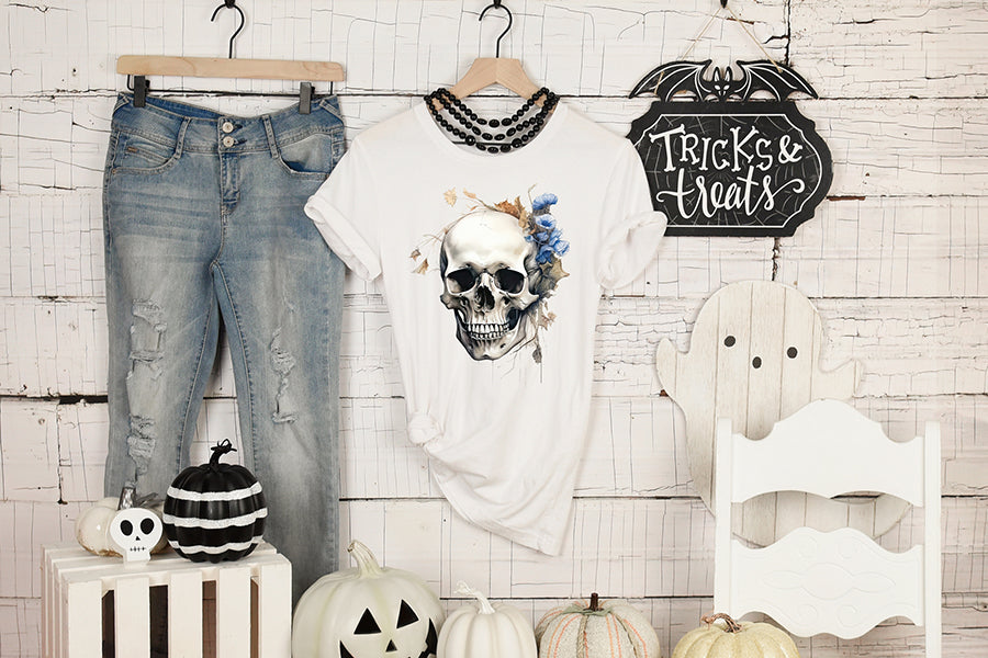 Halloween Watercolor Sublimation Clipart Bundle