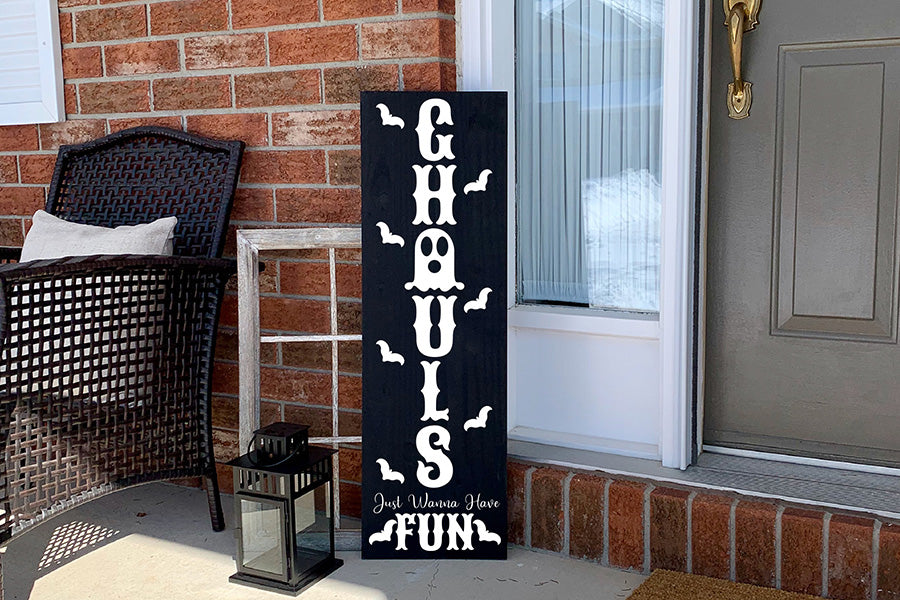 Halloween Porch Sign SVG Bundle Vol.4