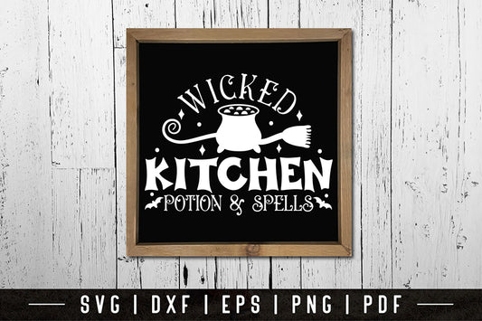 Wicked Kitchen - Halloween Kitchen SVG