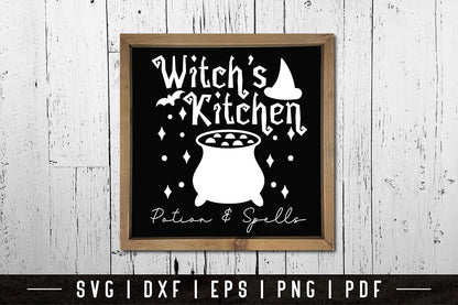 Witch's Kitchen | Halloween Kitchen SVG