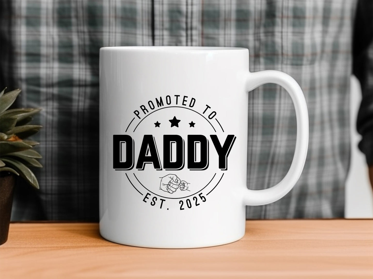 Promoted to Daddy Est 2025, Father's Day Cricut SVG