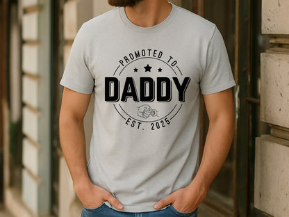 Promoted to Daddy Est 2025, Father's Day Cricut SVG