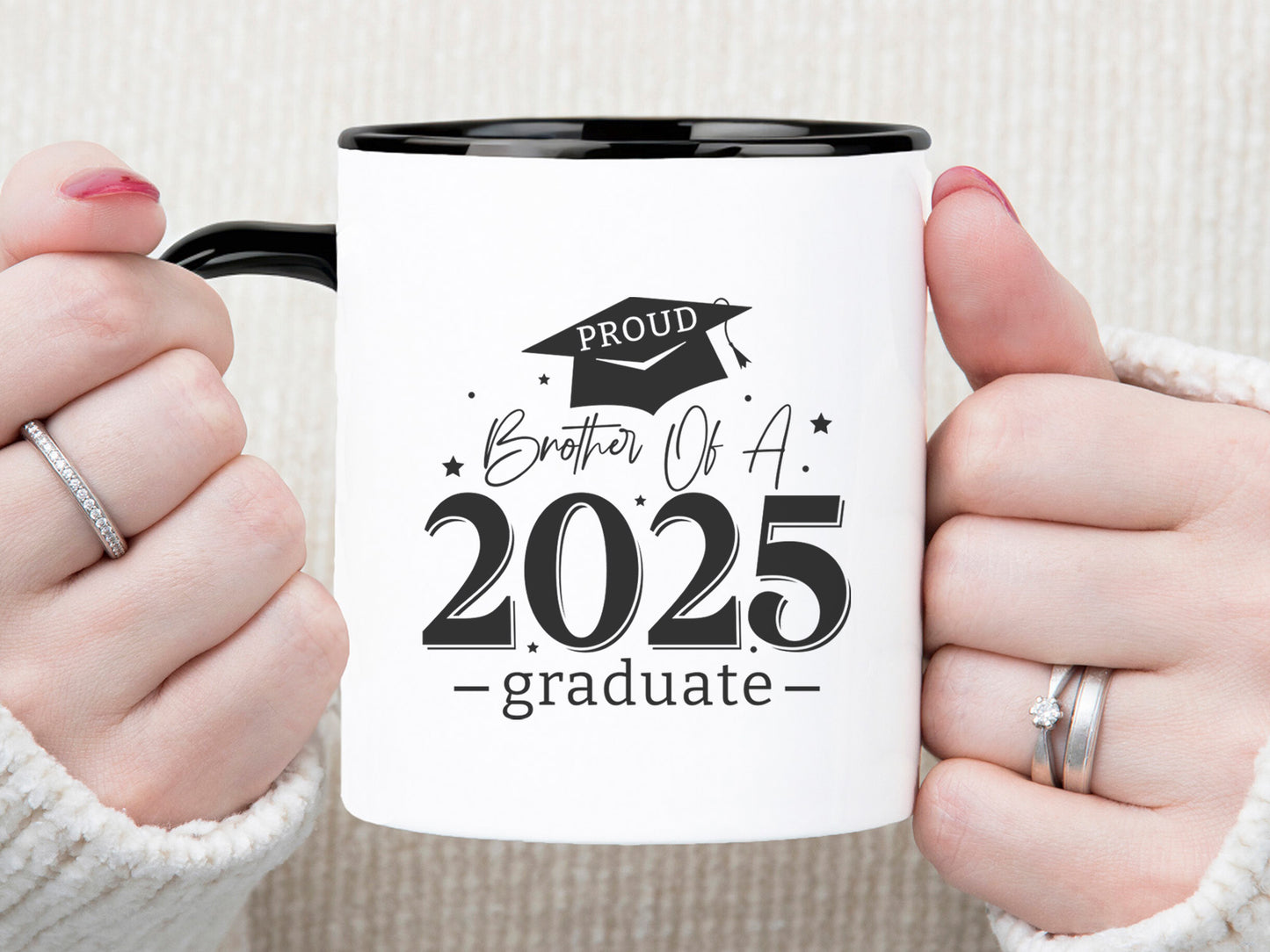 Proud Brother of a 2025 Graduate SVG Design