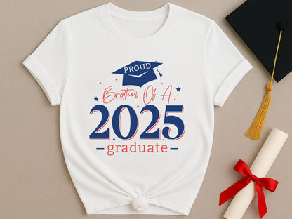 Proud Brother of a 2025 Graduate SVG Design