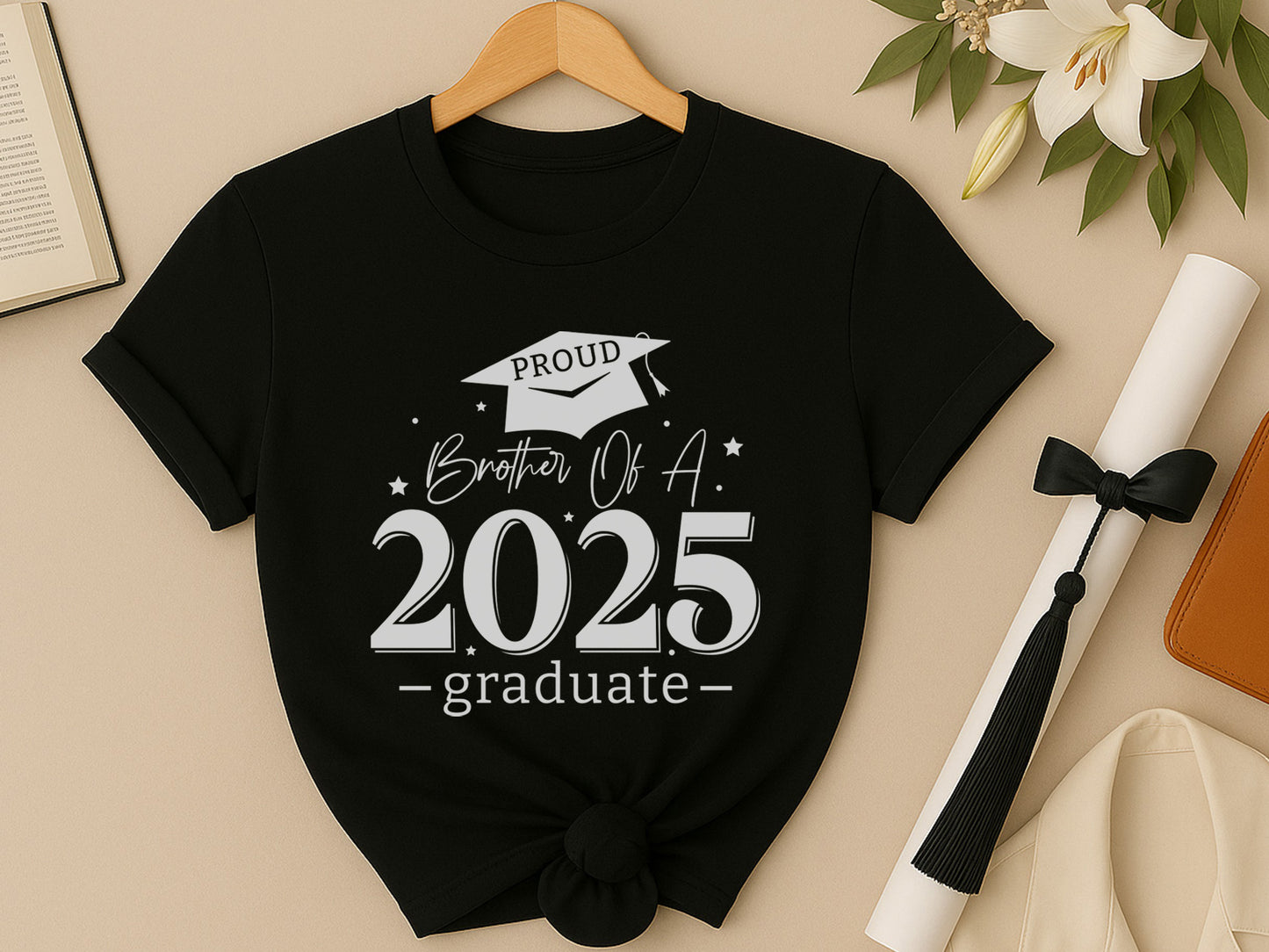 Proud Brother of a 2025 Graduate SVG Design