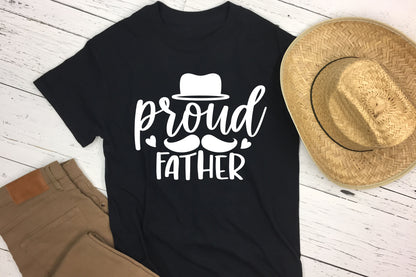 Proud Father SVG, DXF, EPS, PNG, PDF