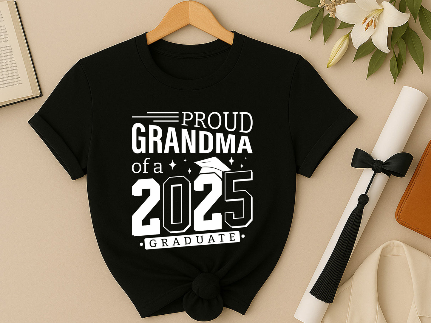 Proud Grandma Of A 2025 Graduate SVG