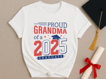 Proud Grandma Of A 2025 Graduate SVG