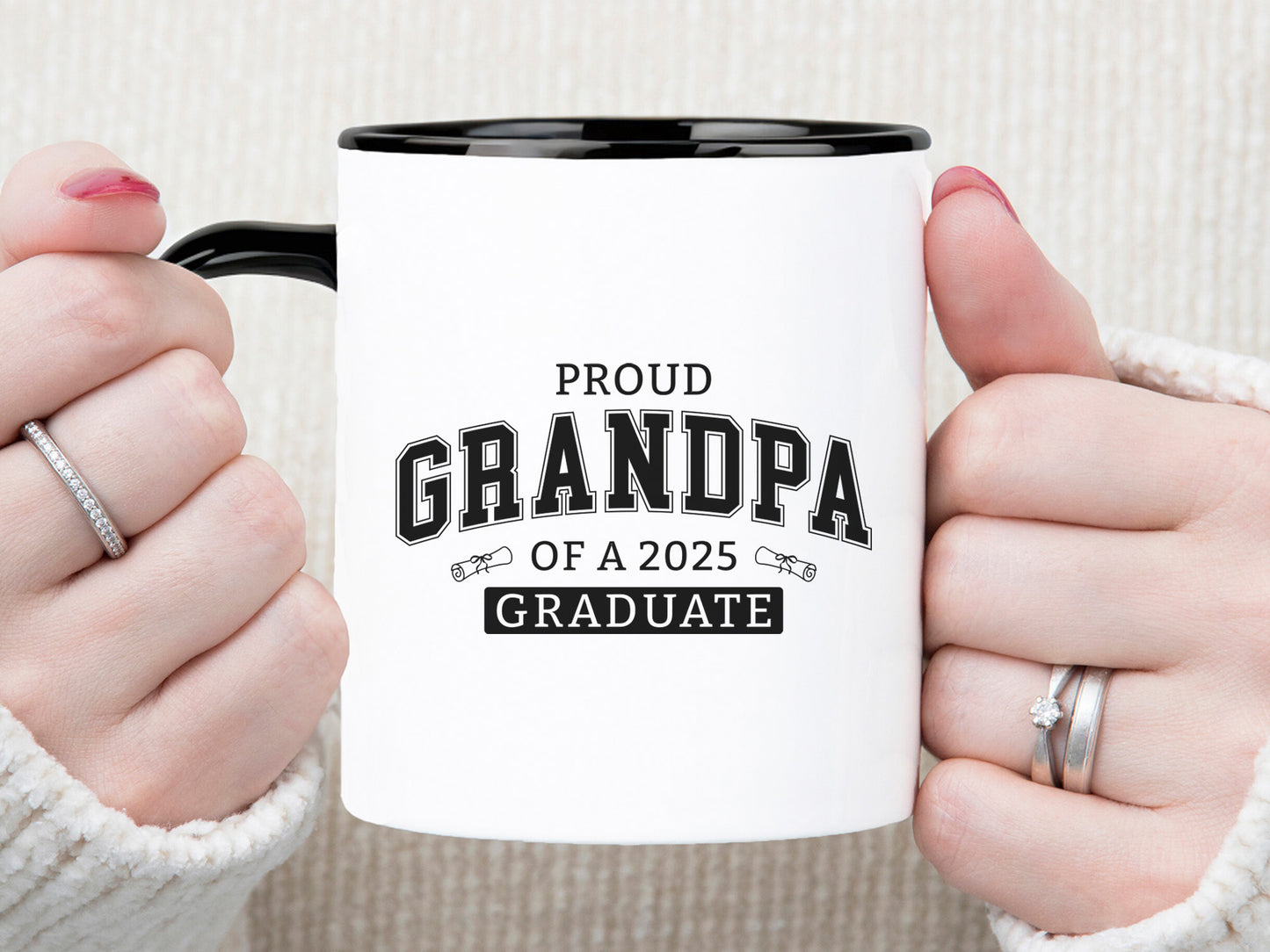 Proud Grandpa of a 2025 Graduate Vector SVG