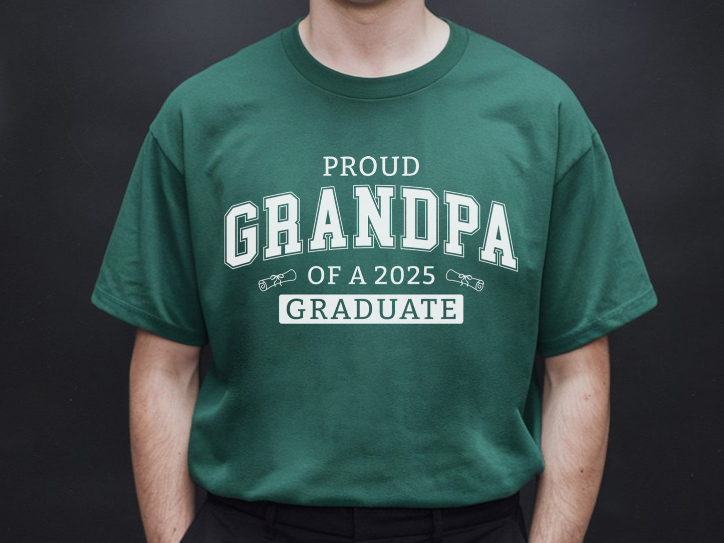 Proud Grandpa of a 2025 Graduate Vector SVG