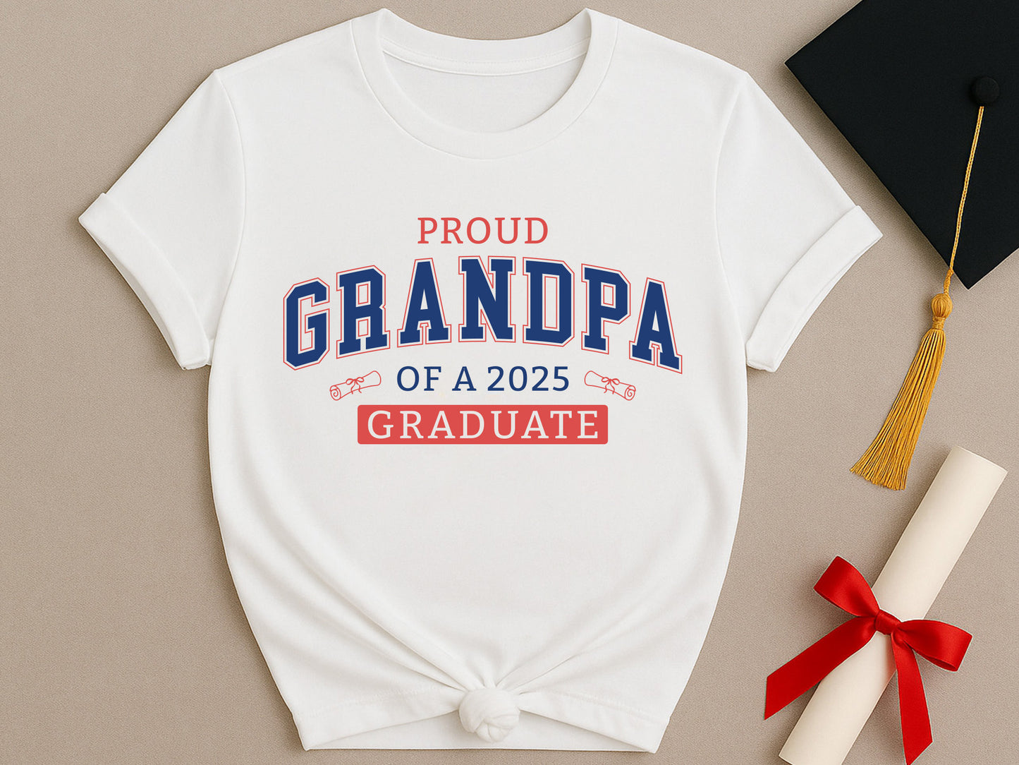 Proud Grandpa of a 2025 Graduate Vector SVG