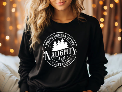 Proud Member of the Naughty List Club - Christmas SVG PNG