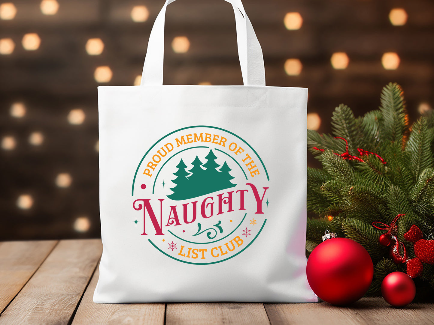 Proud Member of the Naughty List Club - Christmas SVG PNG