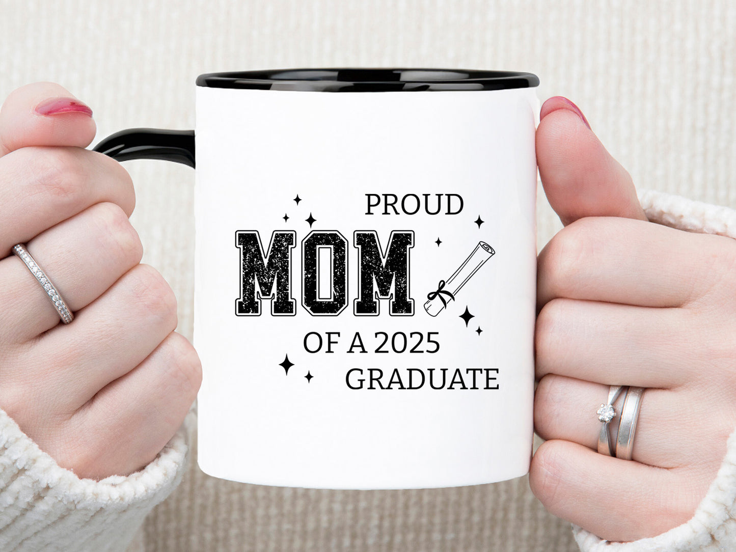 Proud Mom of a 2025 Graduate Design SVG