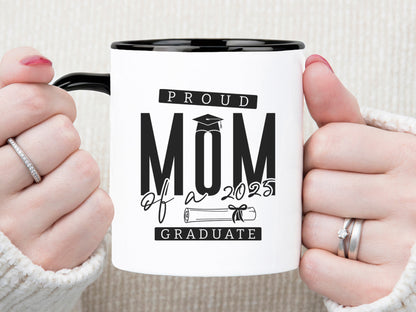 Proud Mom of a 2025 Graduate SVG File Free