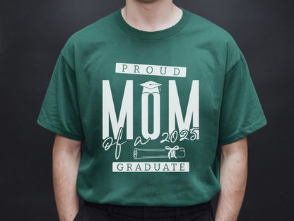 Proud Mom of a 2025 Graduate SVG File Free