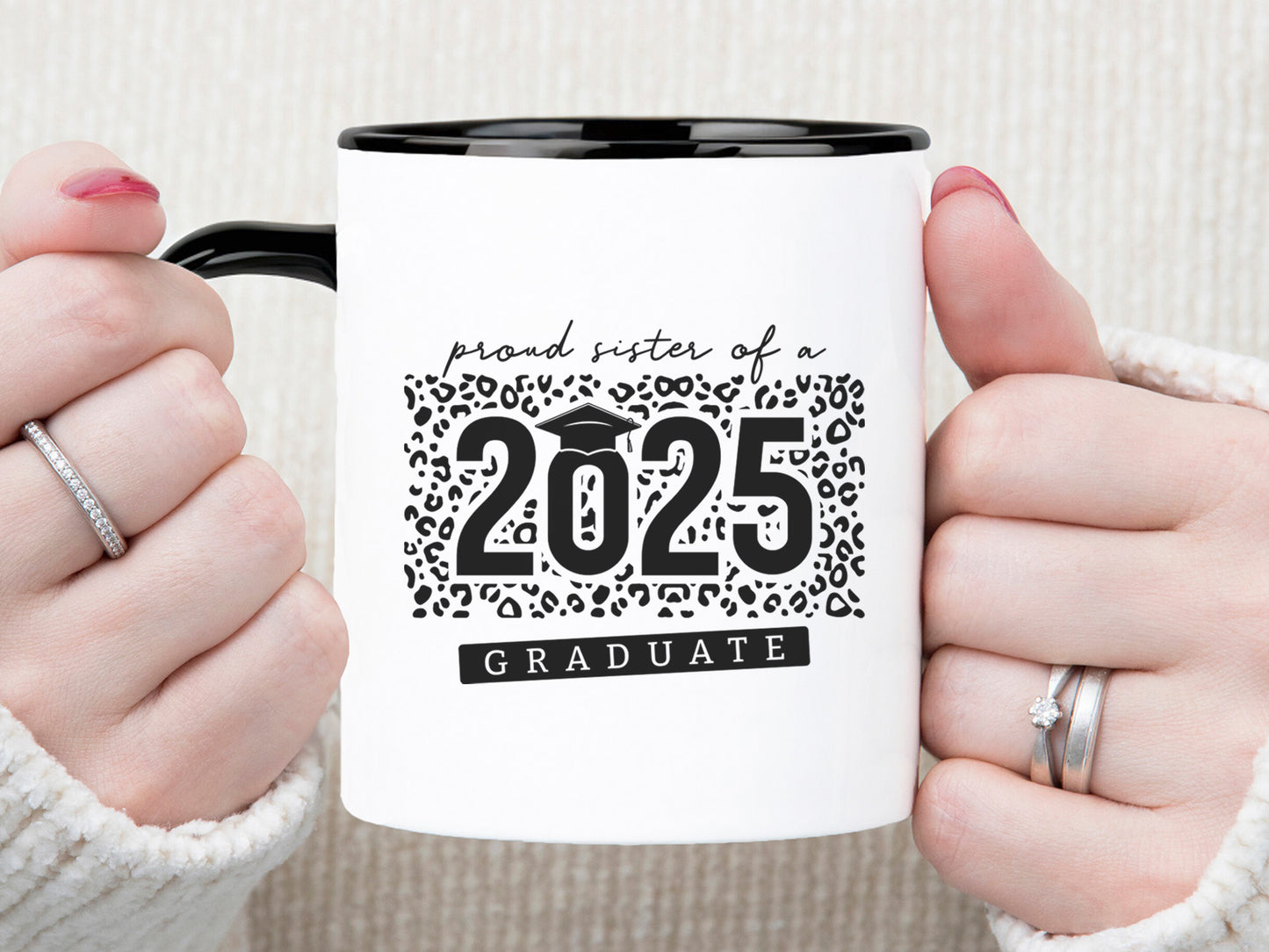 Proud Sister of a 2025 Graduate SVG File