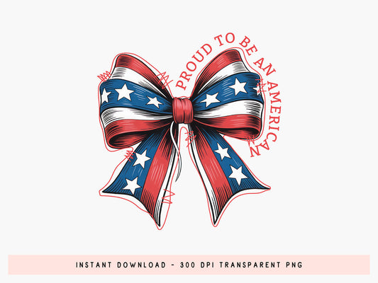 Proud to be an American, 4th of July Coquette Sublimation