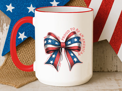 Proud to be an American, 4th of July Coquette Sublimation