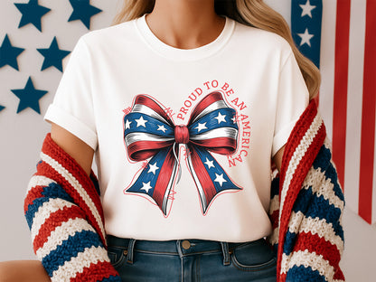 Proud to be an American, 4th of July Coquette Sublimation
