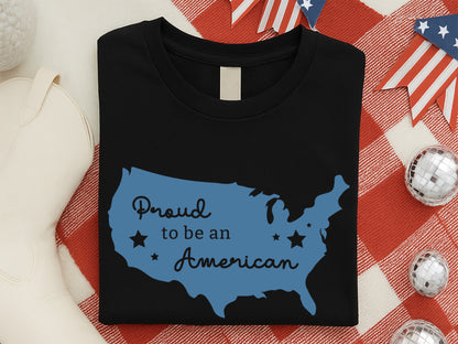 Proud to be an American, 4th of July SVG